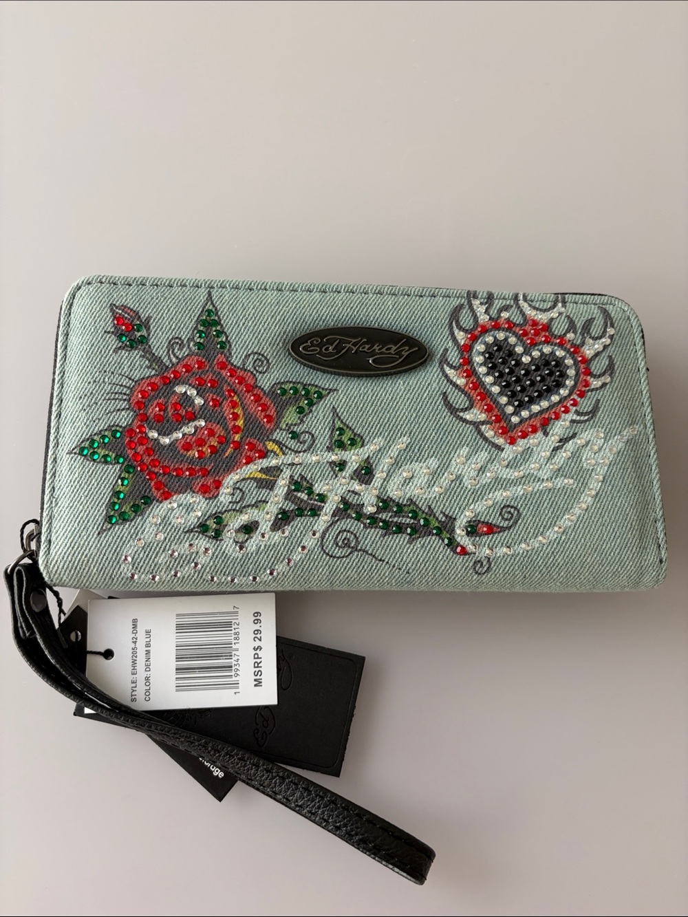 NWT Ed Hardy Wallet